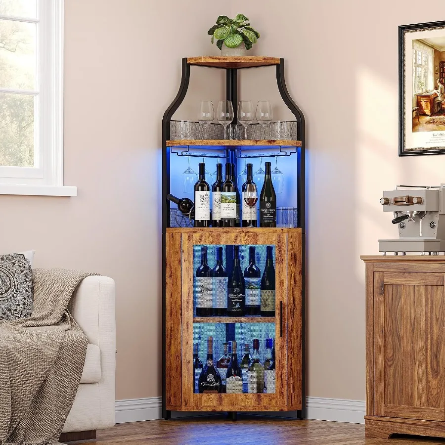 Wine & Beer Guayaquil - Mobile bar angolare per uso domestico,